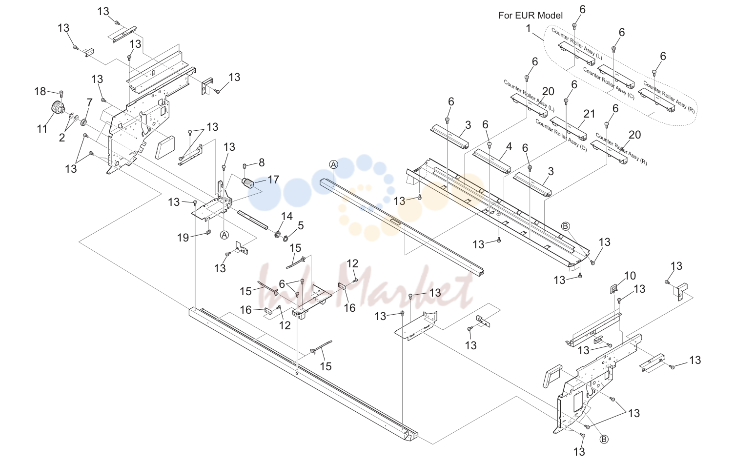 2. ENGINE FRAME PARTS ASSY 2 5JZ