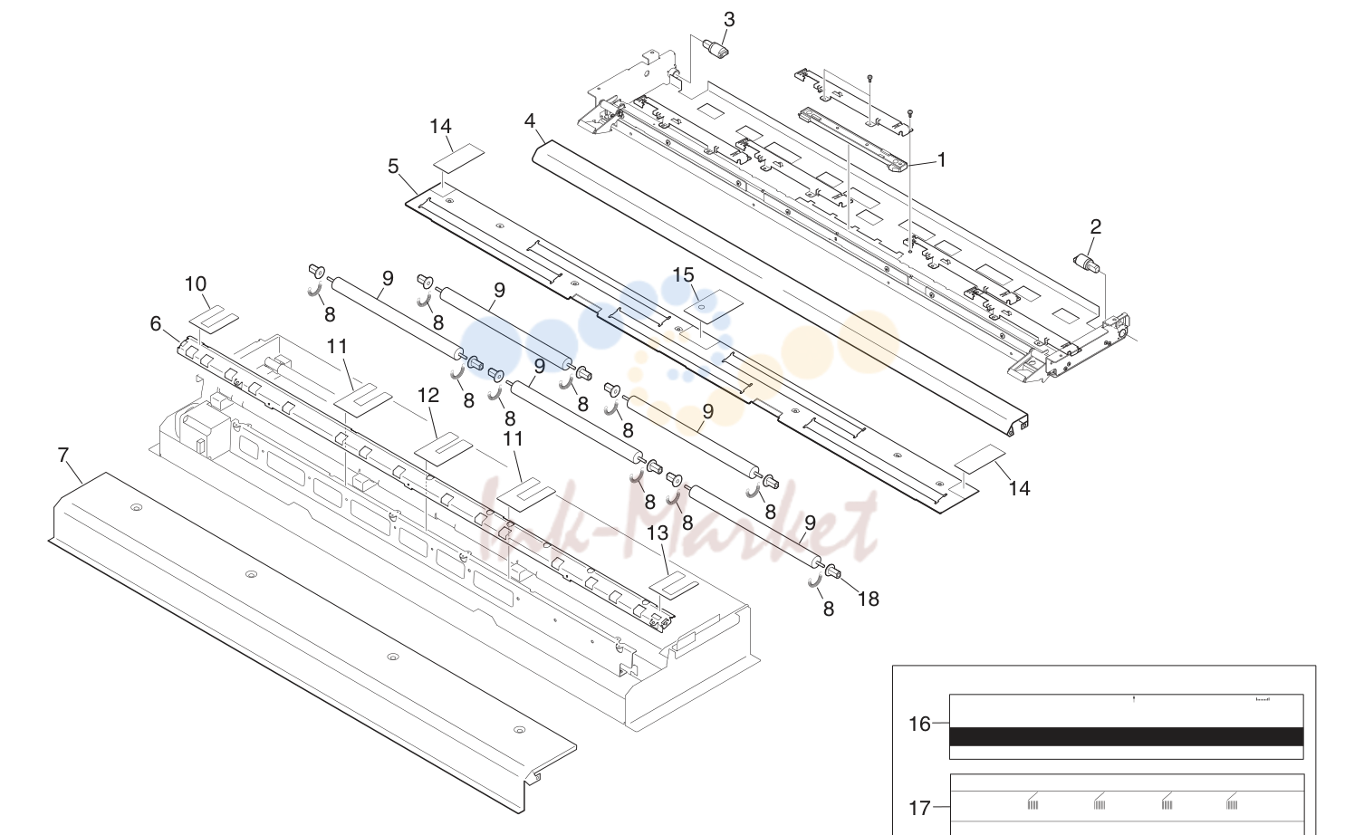 11. SCANNER ASSY 1 5JZ