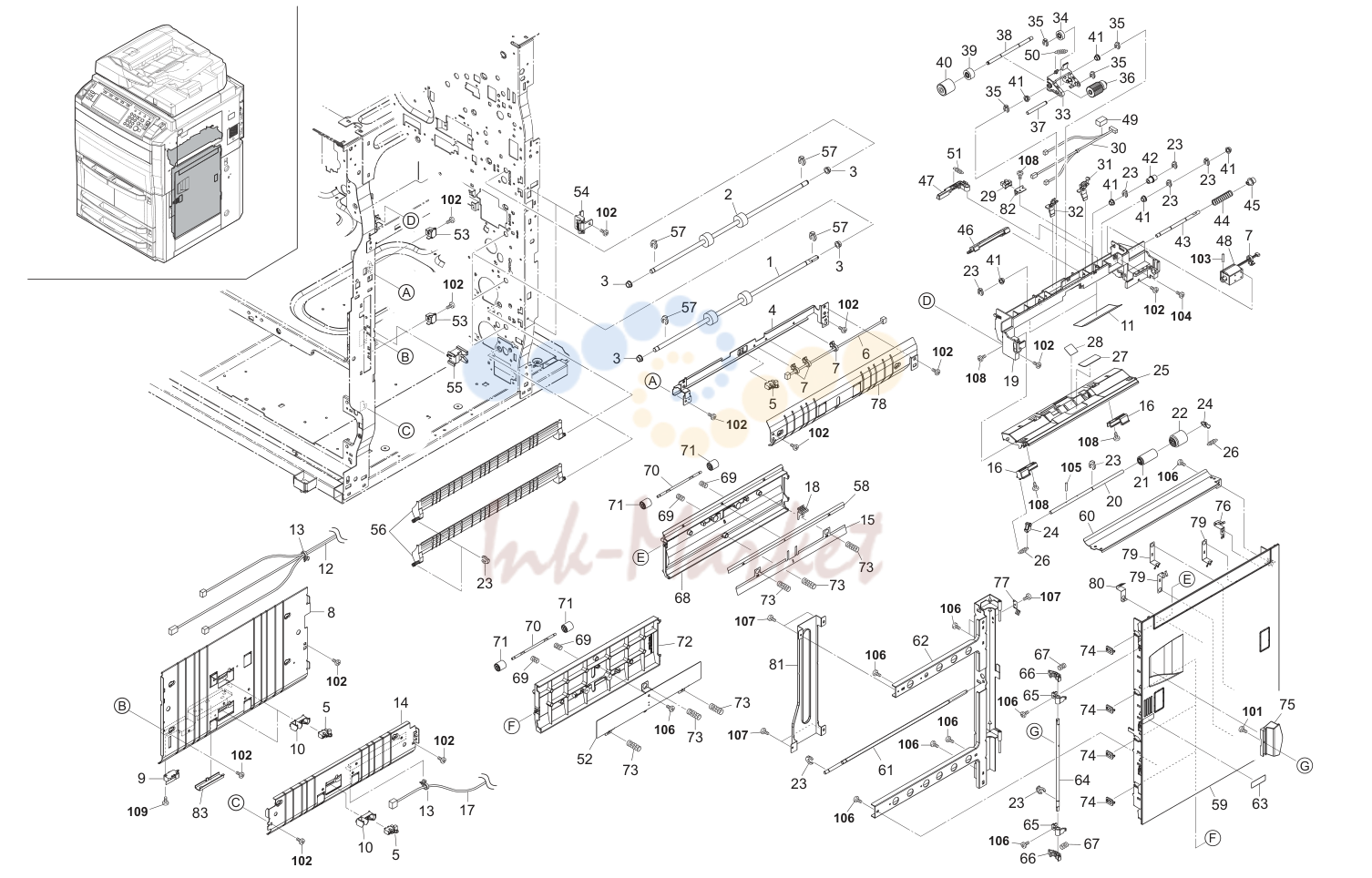 10. Paper Feed Section 1