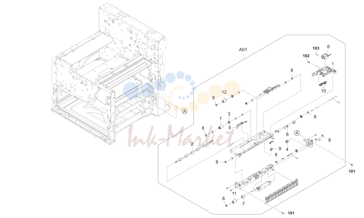 10. Paper Feed Section 1