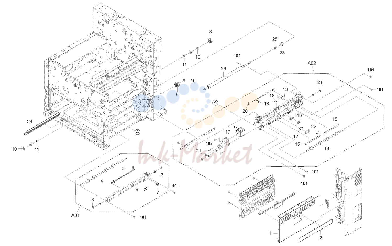 11. Paper Feed Section 2