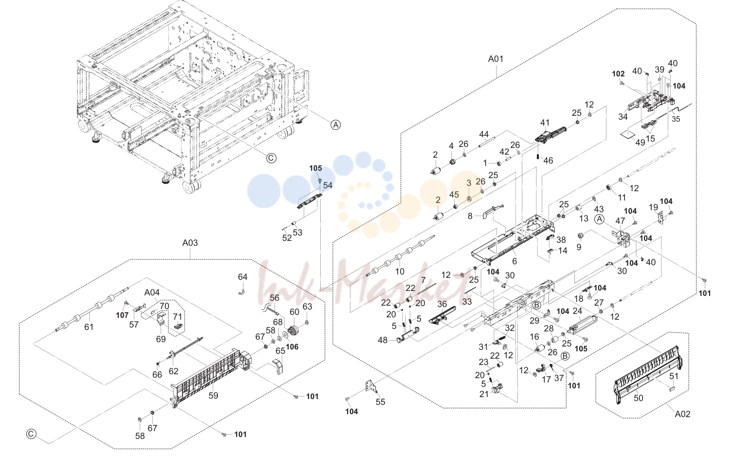 9. Paper Deck Feed Section 1