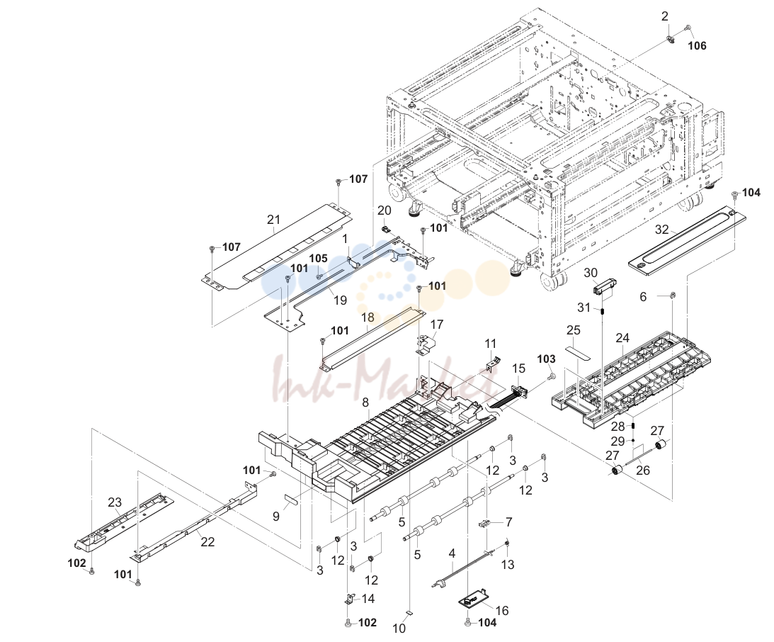 10. Paper Deck Feed Section 2