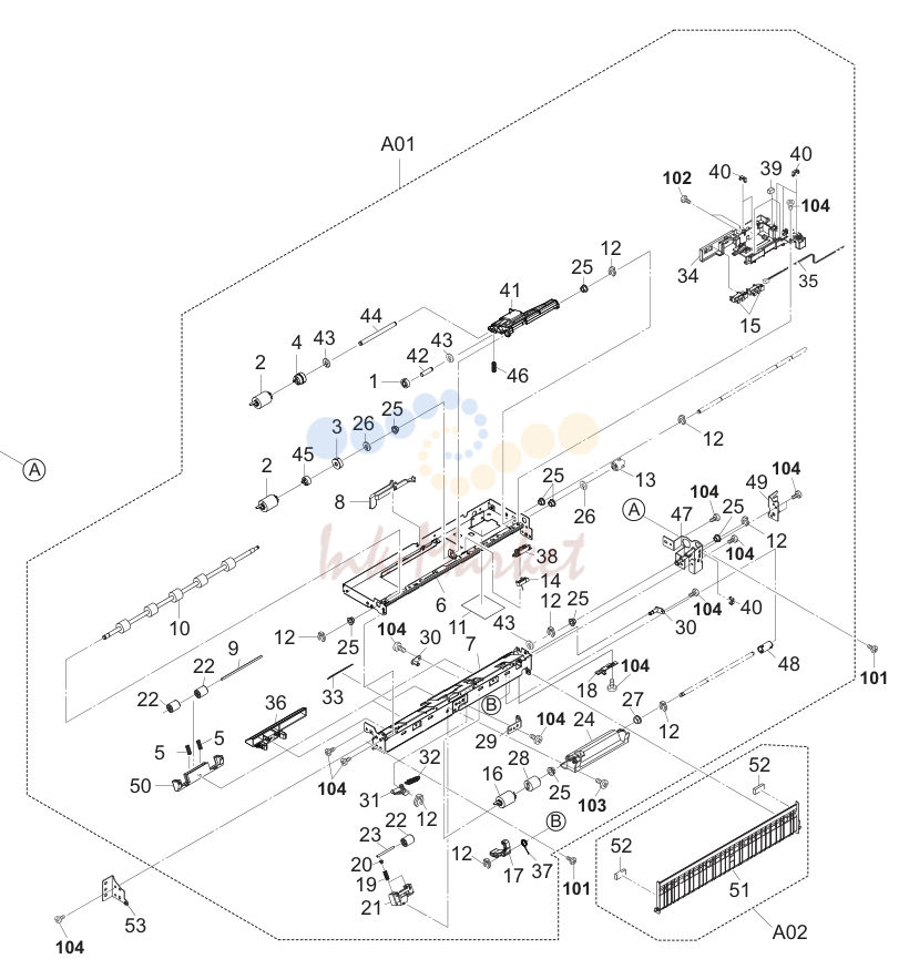 14. Paper Feed Section 1