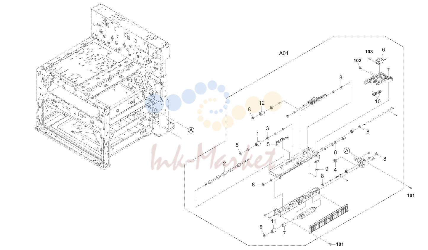 10. Paper Feed Section 1