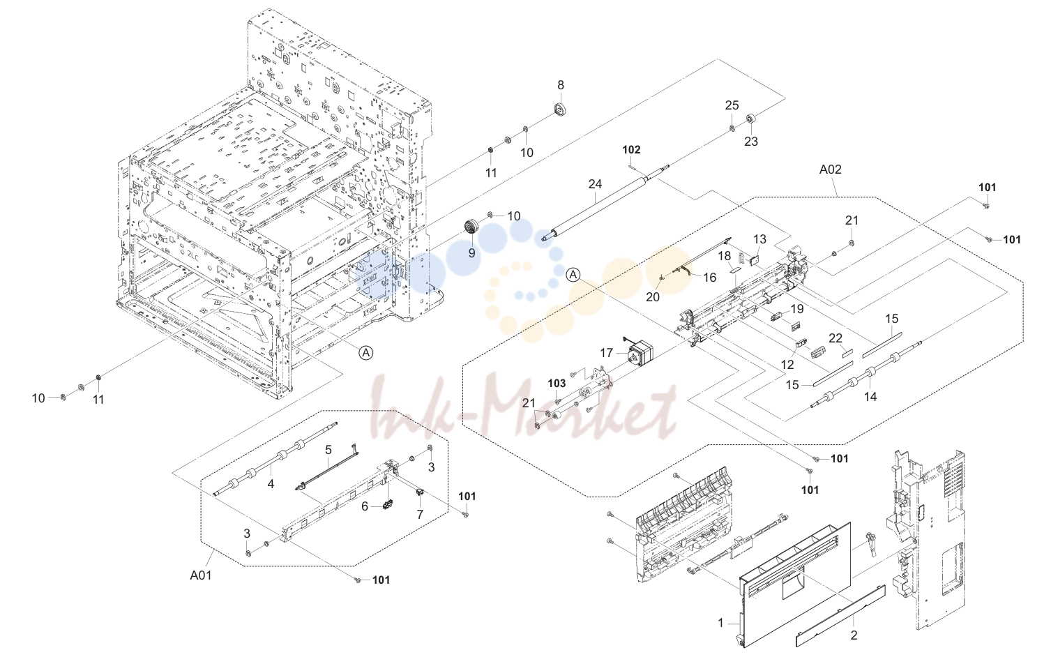 11. Paper Feed Section 2