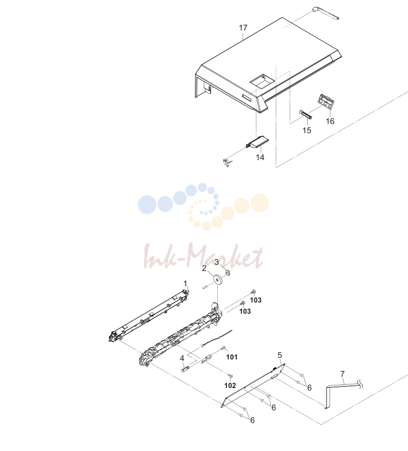 33. Paper Feed Section 1(DP)