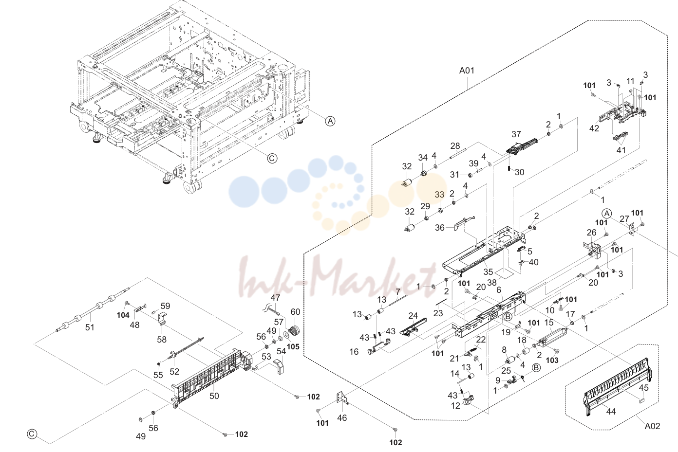 8. Paper Deck Feed Section 1