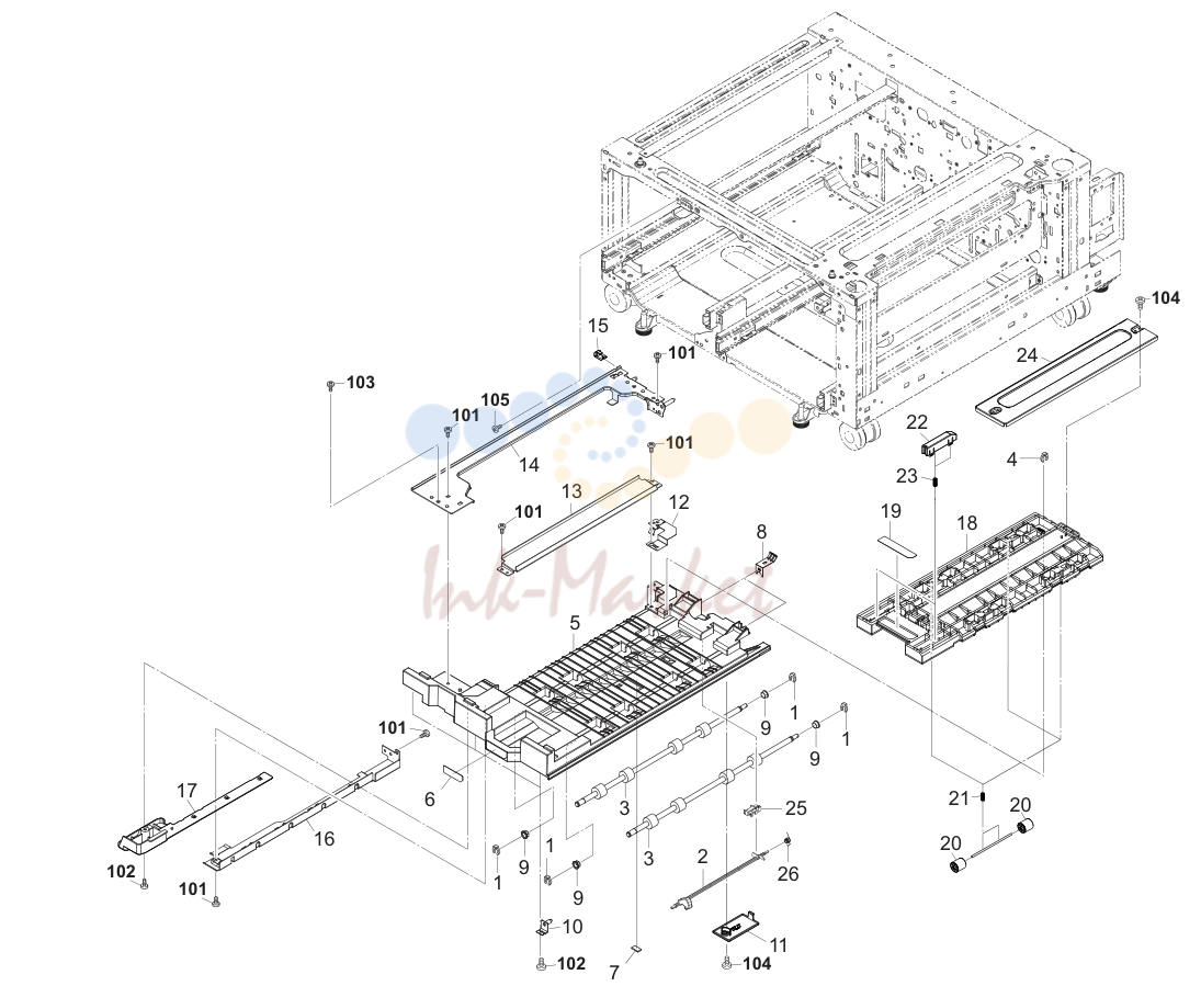 10. Paper Deck Feed Section 3