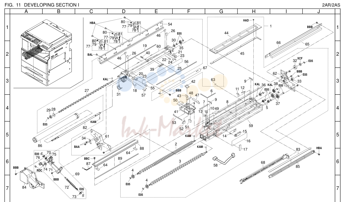 11. DEVELOPING SECTION I