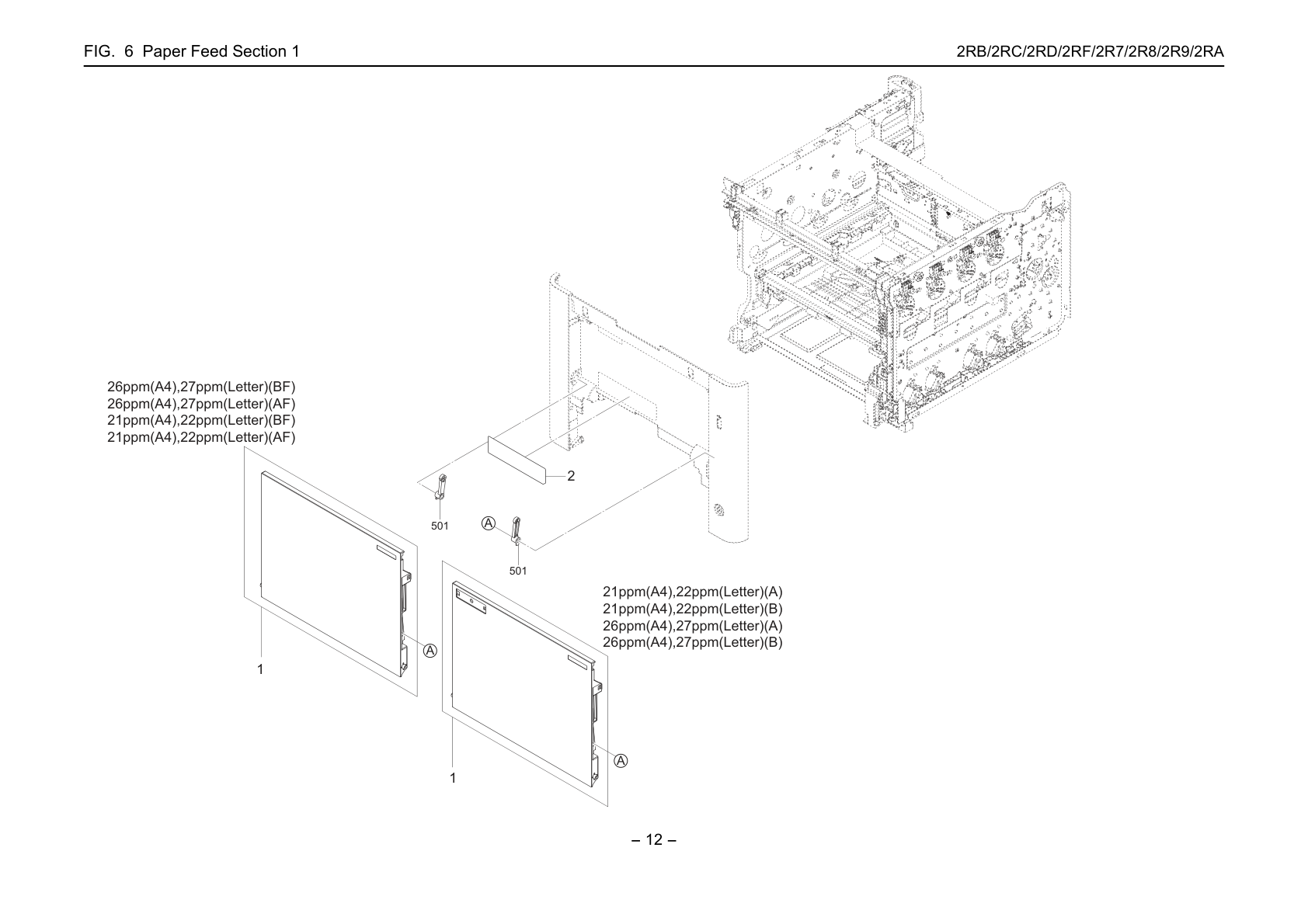 Paper Feed Section 1