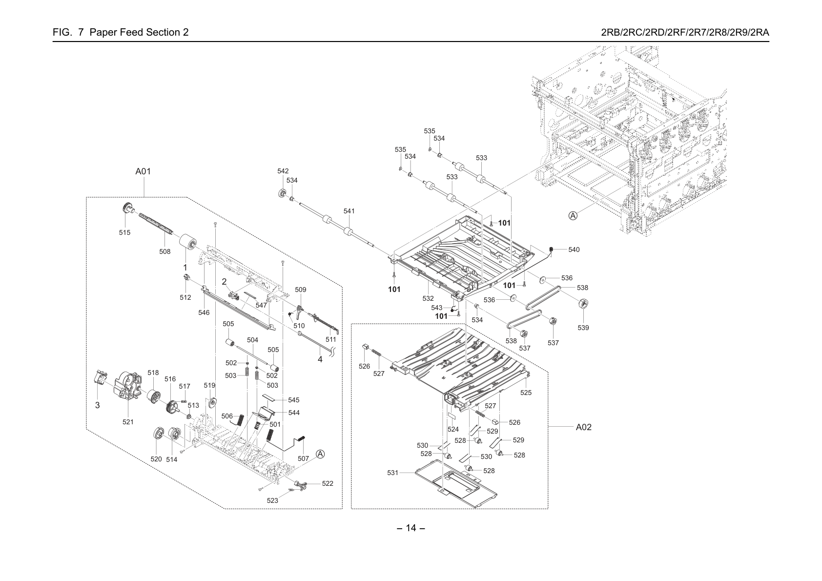 Paper Feed Section 2
