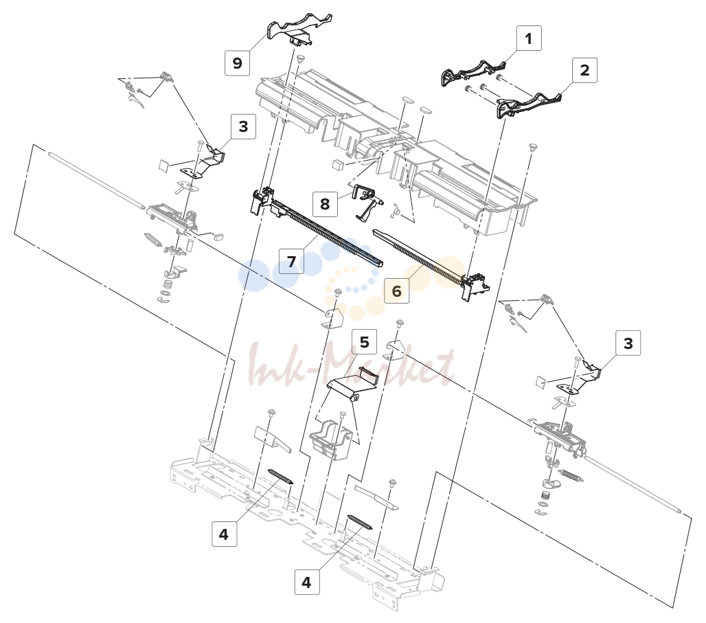 Staple finisher—Compiler section 2