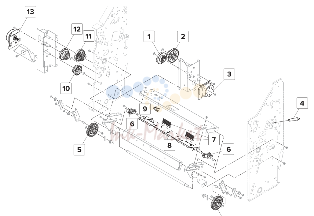 35. Booklet maker—Fold section 1