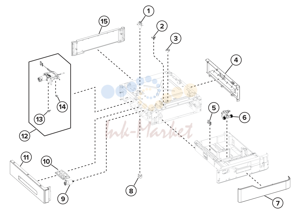 250- and 550-sheet tray options 2