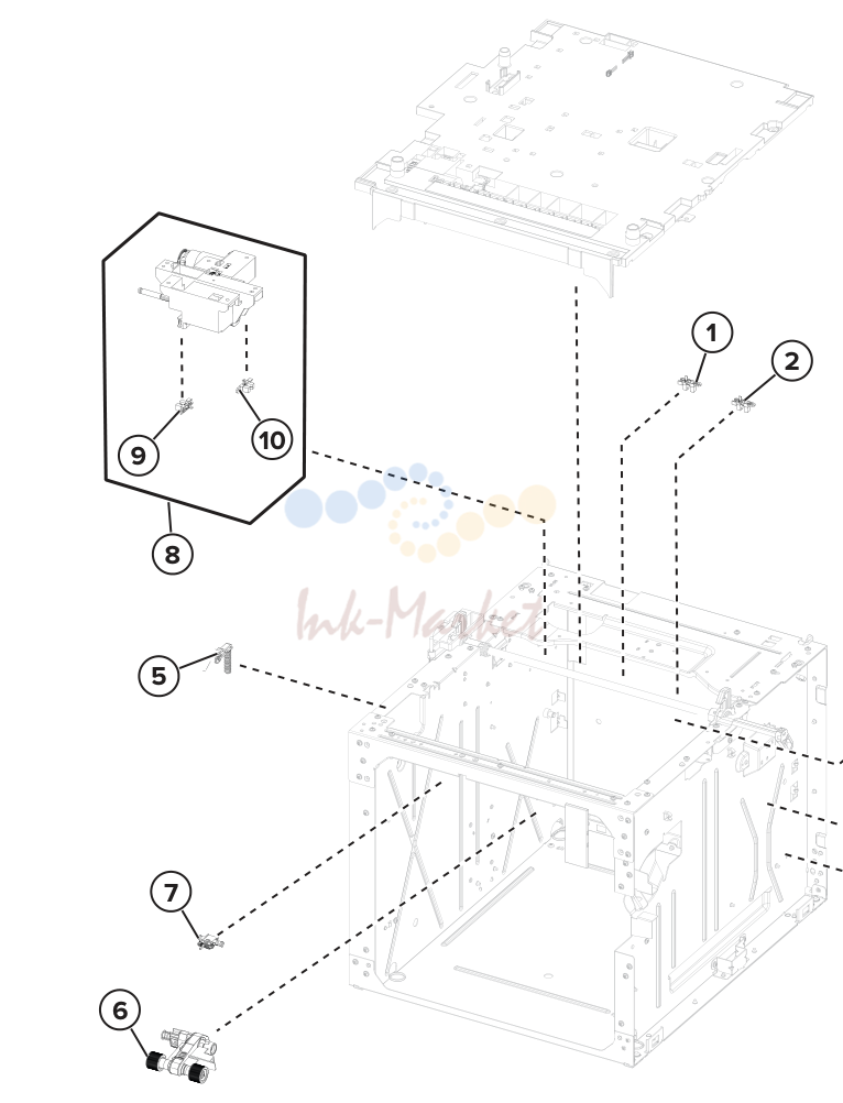 2100‑sheet tray option 3