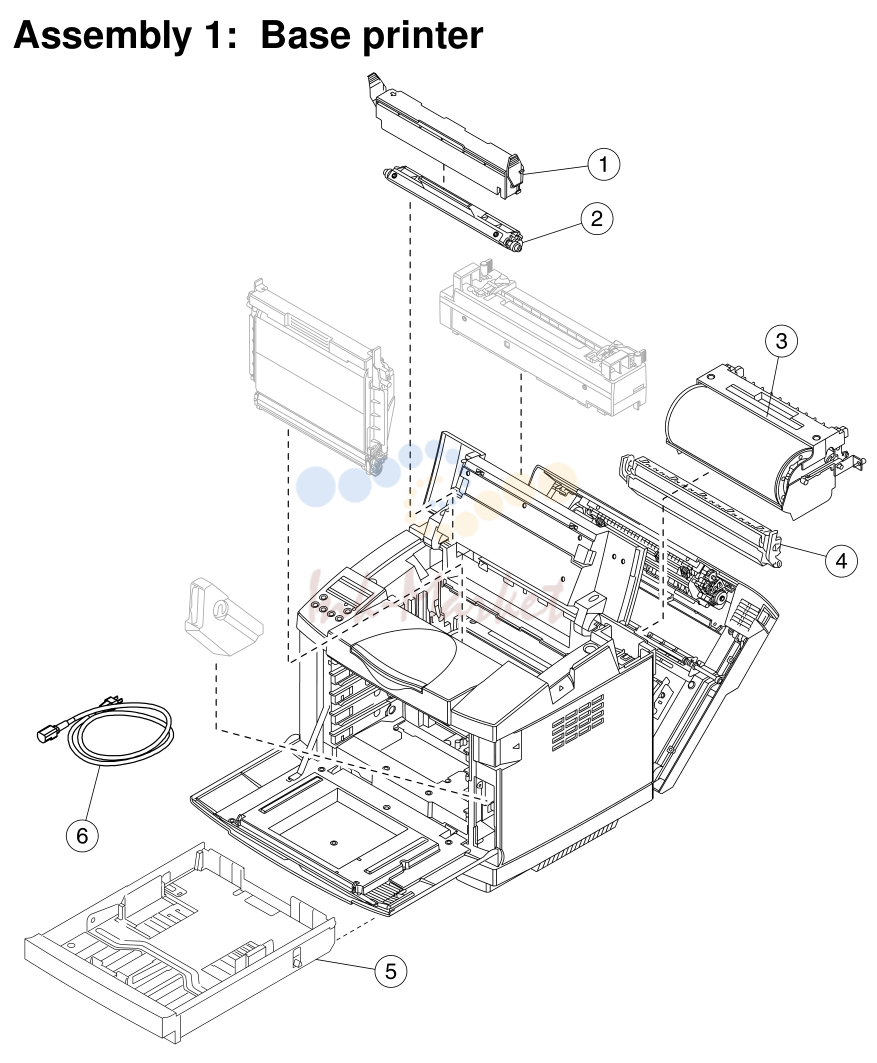 Base printer