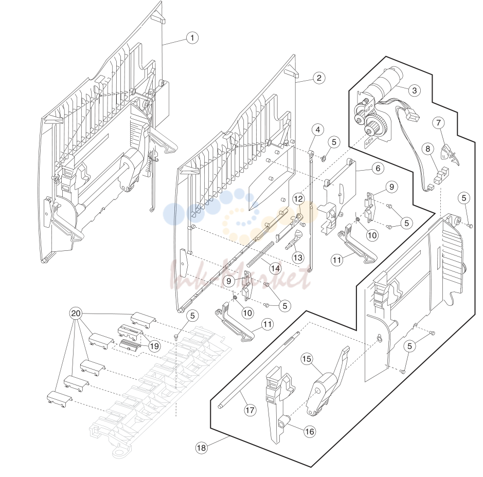 Multipurpose feeder (MPF)
