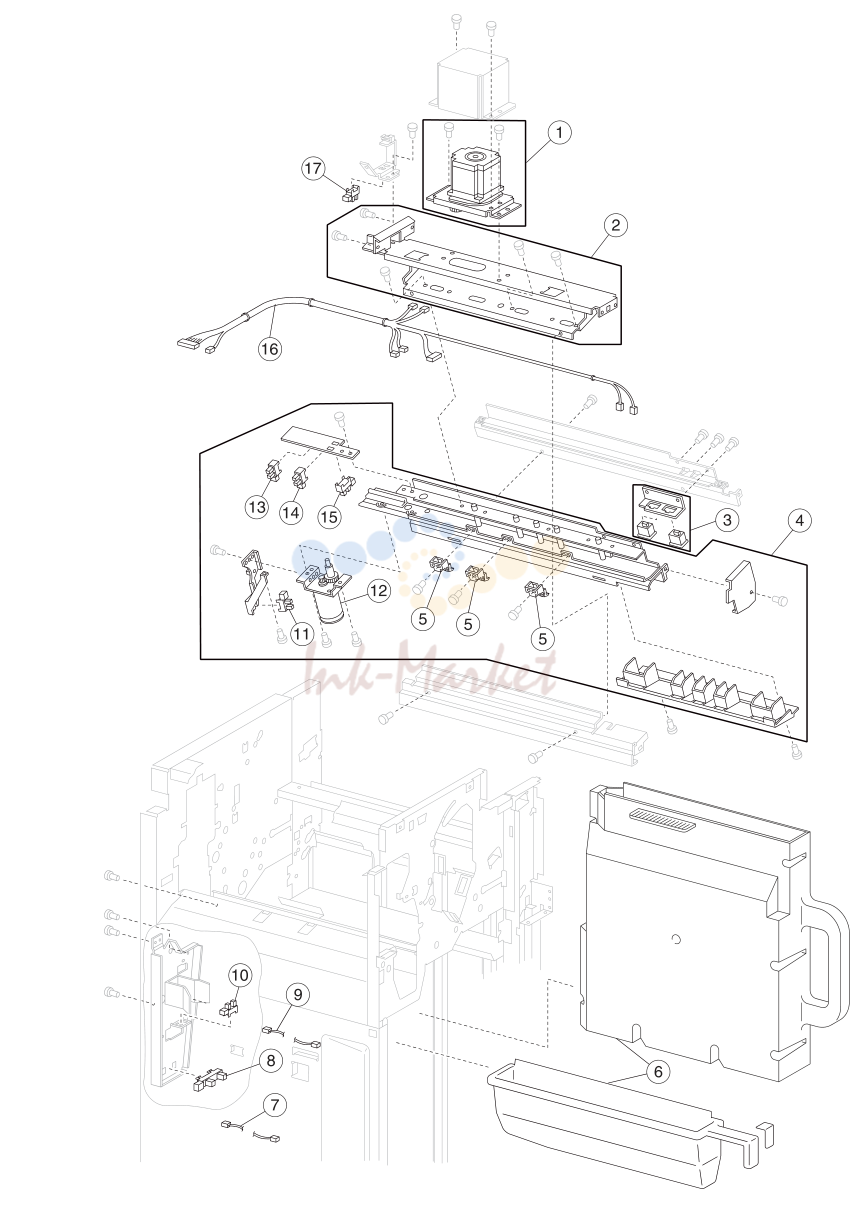 Media feed unit
