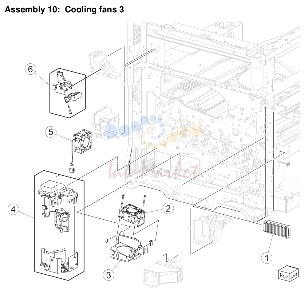 Cooling fans 3