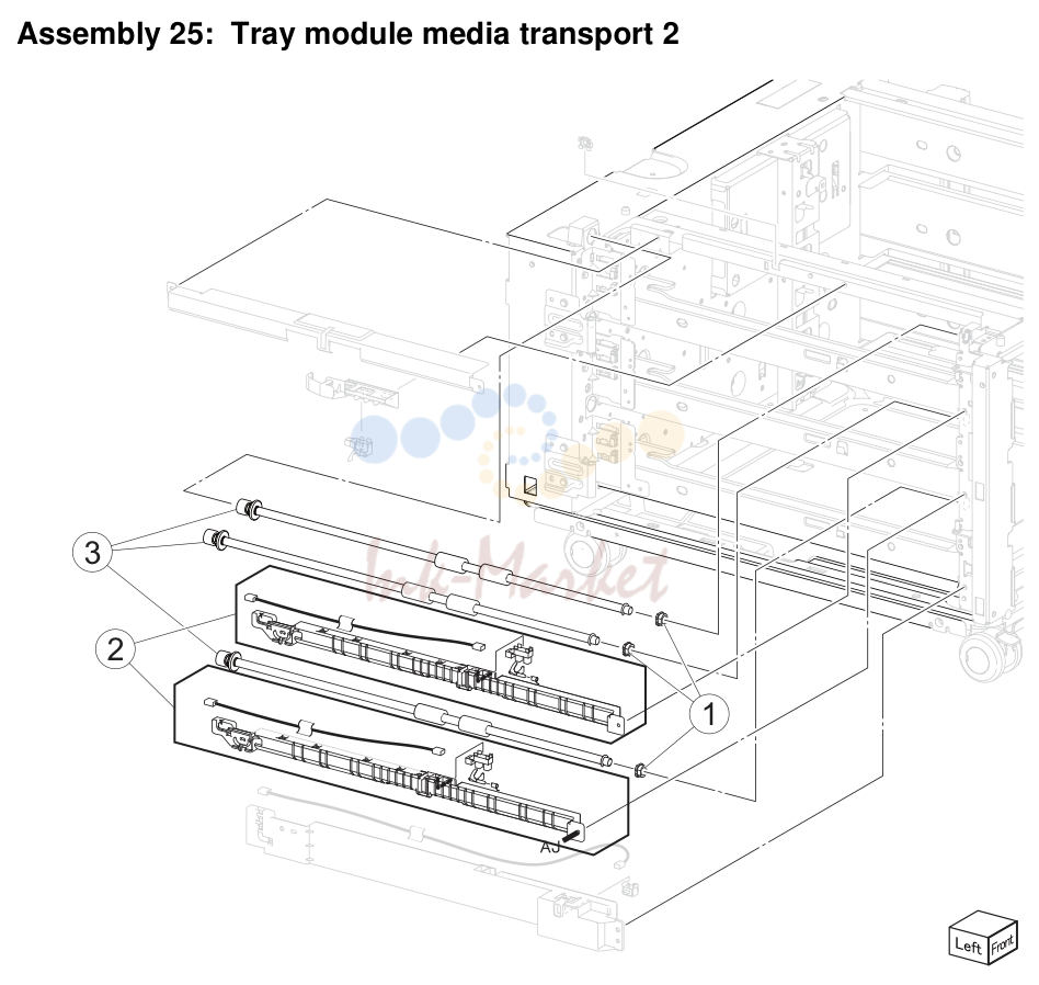 лоток module media transport 2