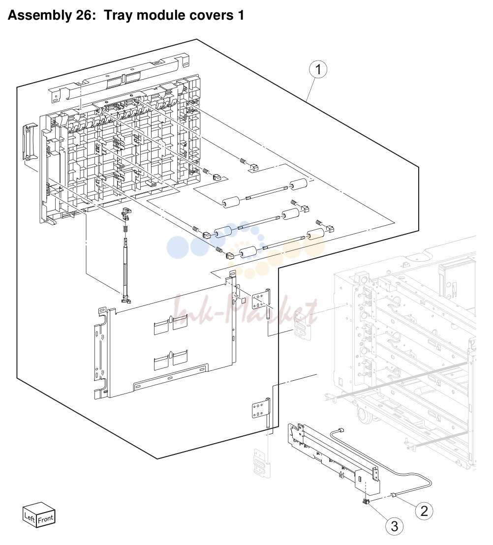 лоток module covers 1