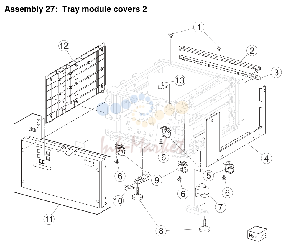 лоток module covers 2