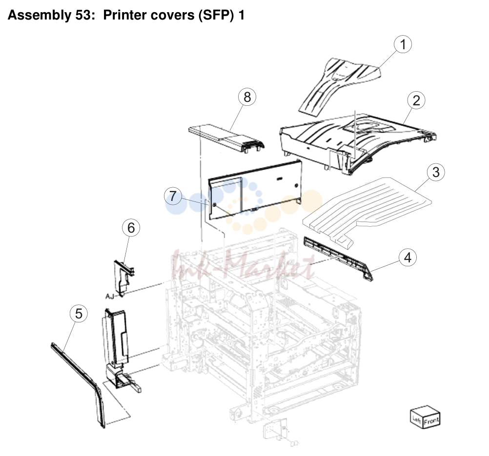 Printer covers (SFP) 1