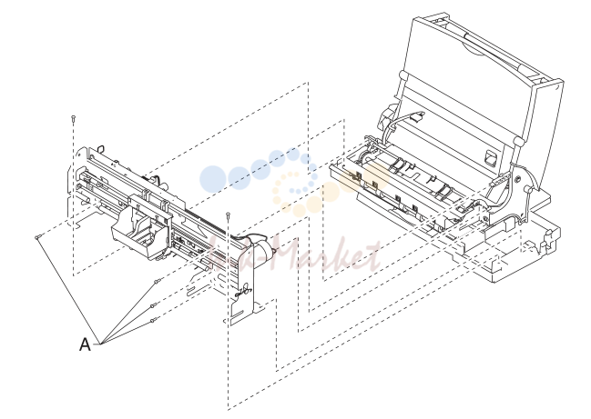 2. Carrier Frame Assembly Removal