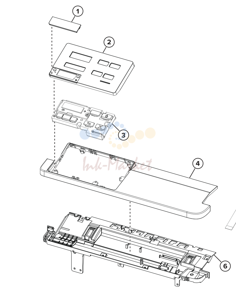 2-line control panel