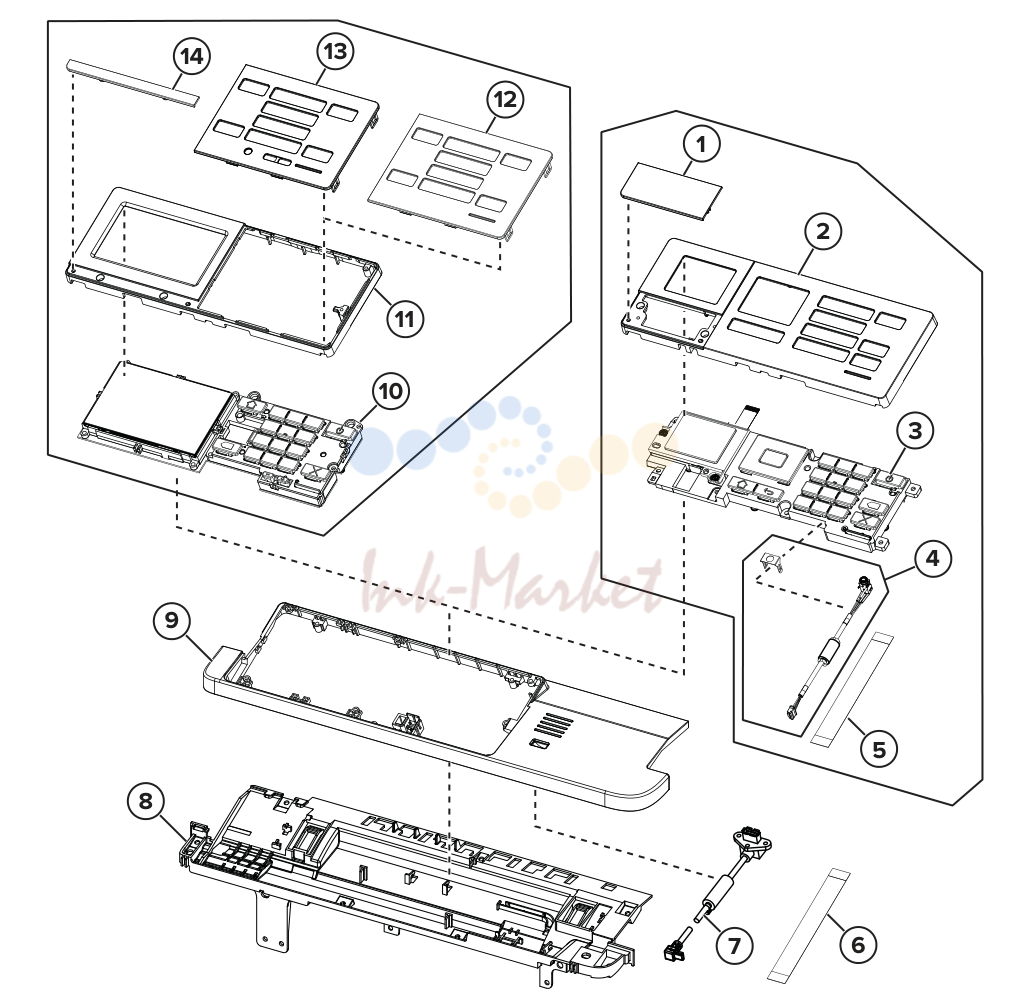 2.4-inch and 4.3-inch control panel