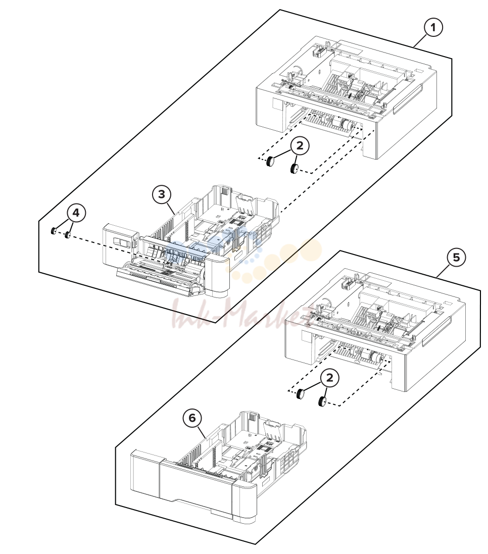 Option trays