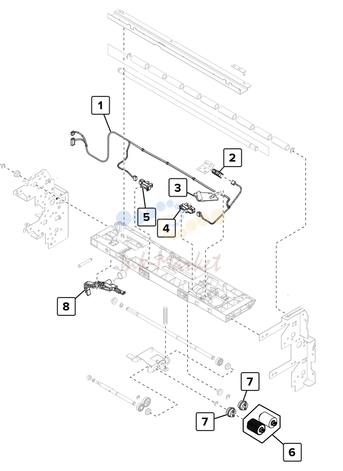 лоток 1 feed