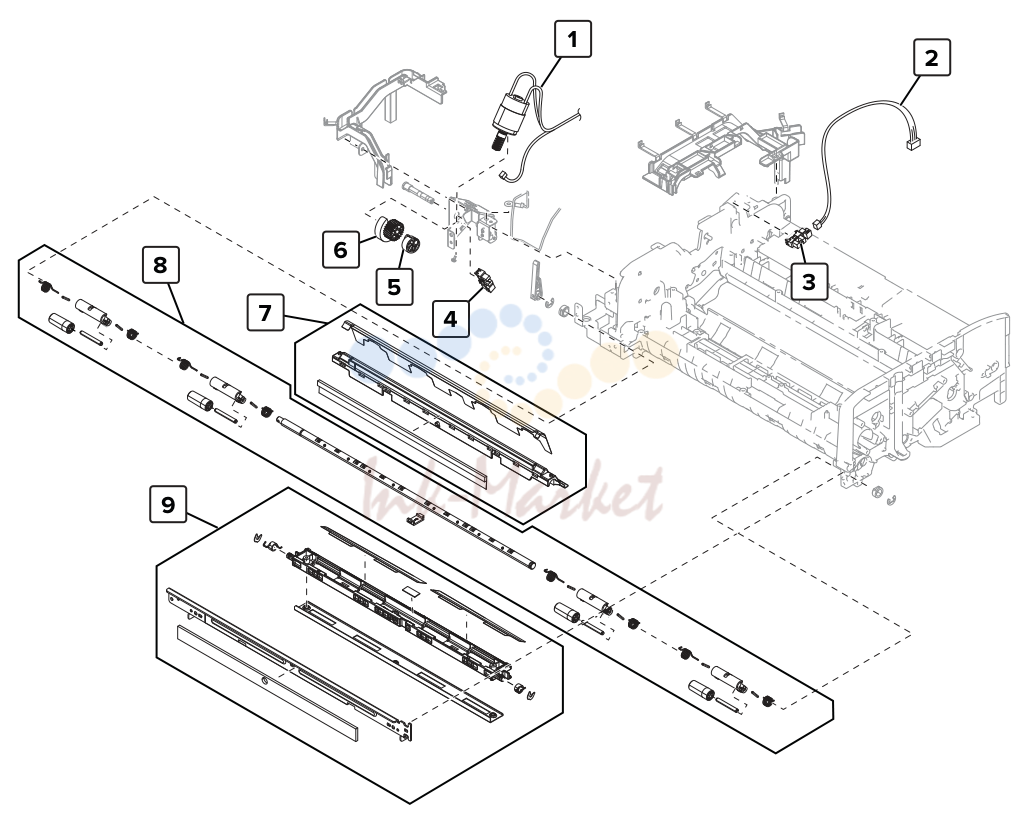 ADF paper transport 4