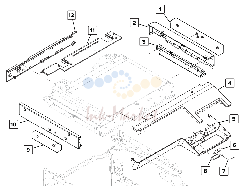 Flatbed scanner covers