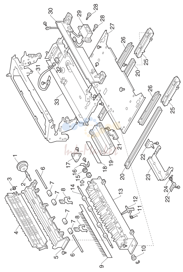 20. Assembly14: Fuser/Exit