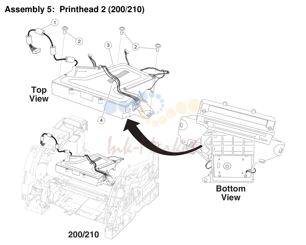 Printhead 2 (200/210)