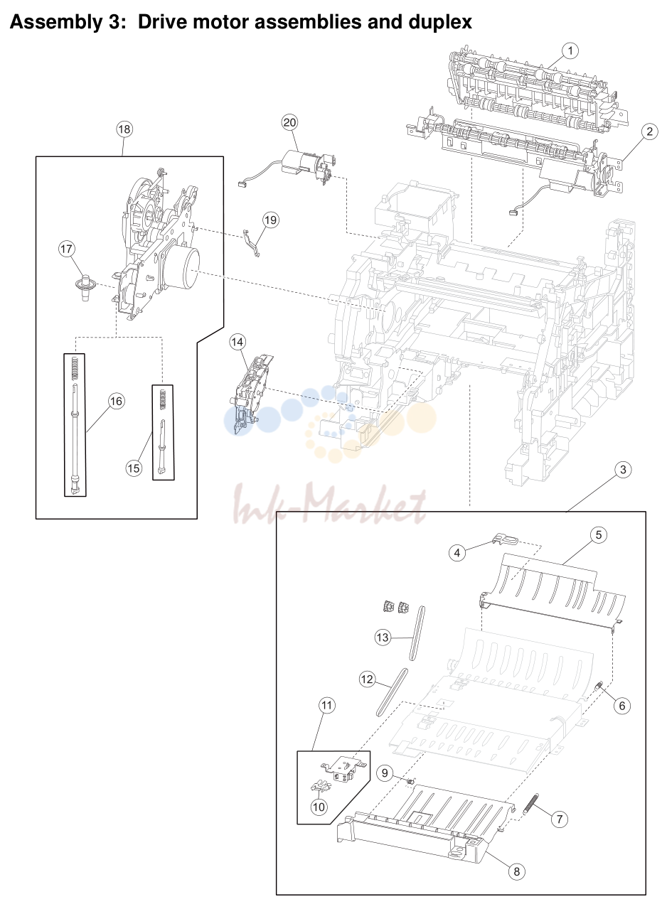 привод motor assemblies and duplex