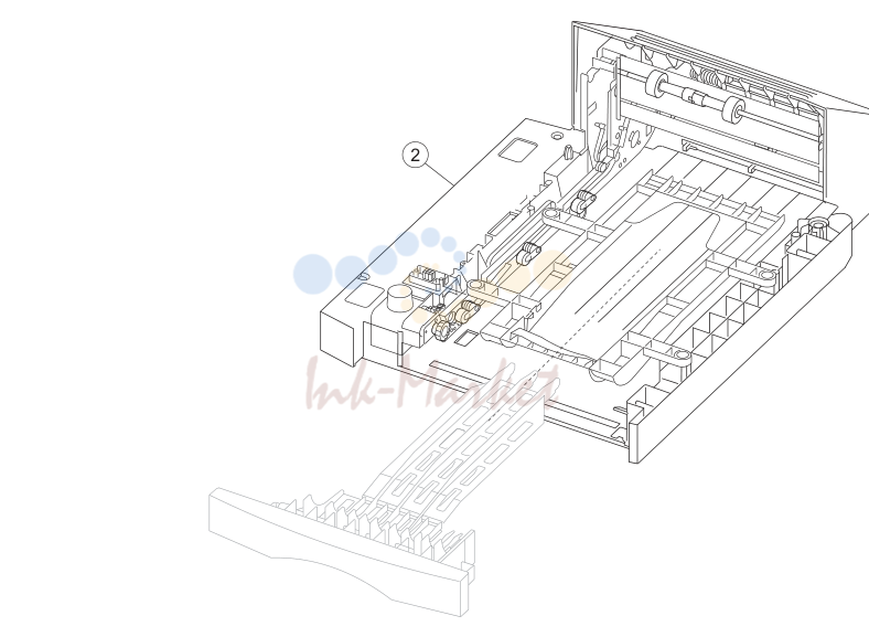 Envelope feeder and external duplex
