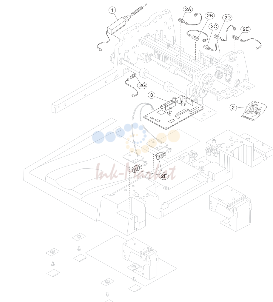 Scanner ADF—sensors