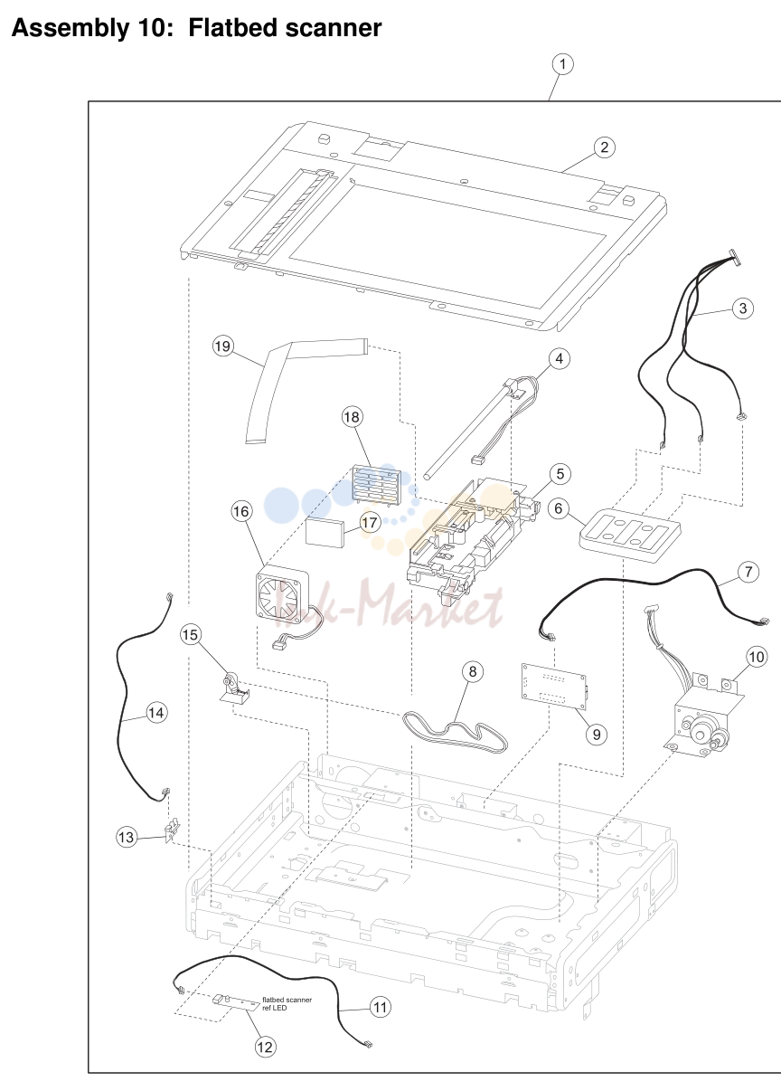 Flatbed scanner