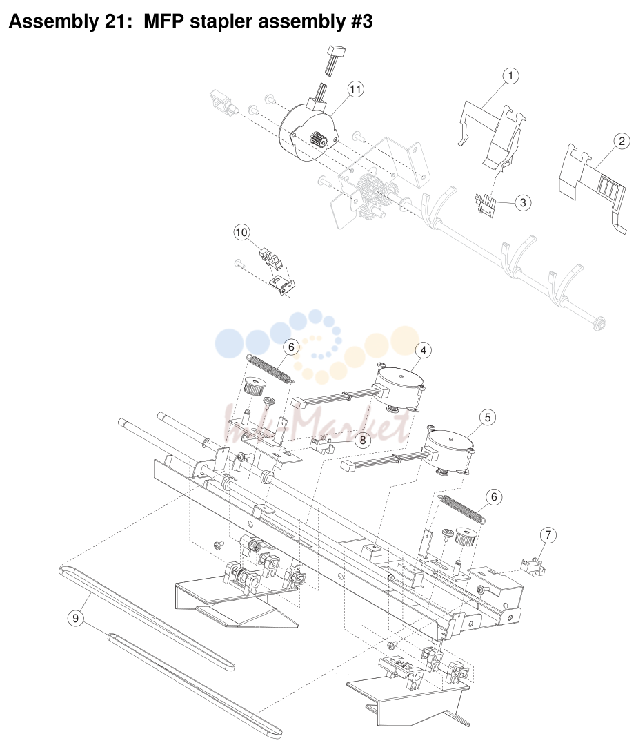MFP stapler в сборе #3