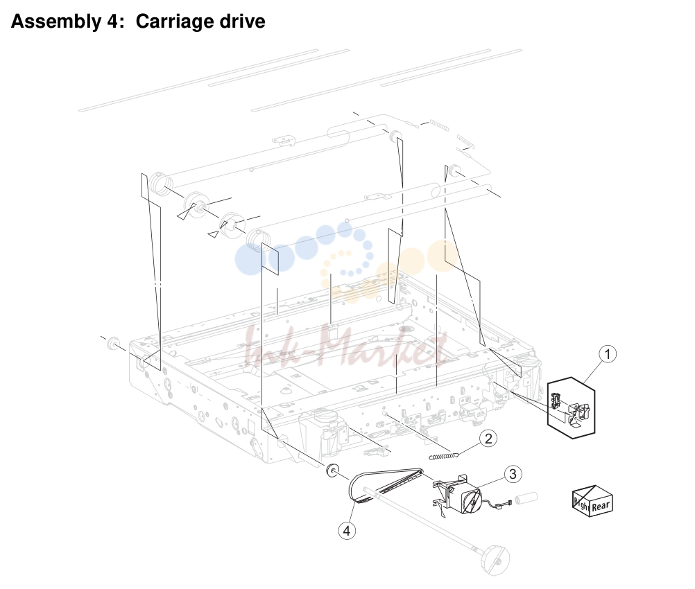 Carriage drive
