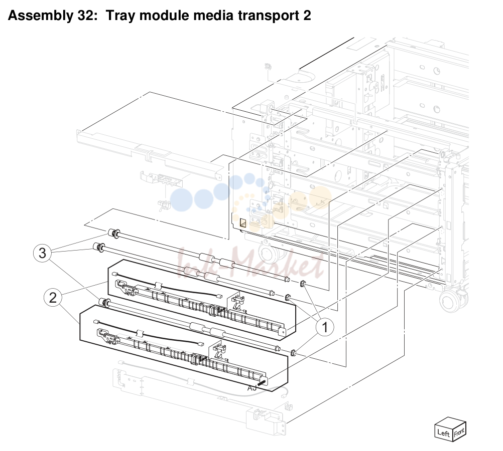 лоток module media transport 2