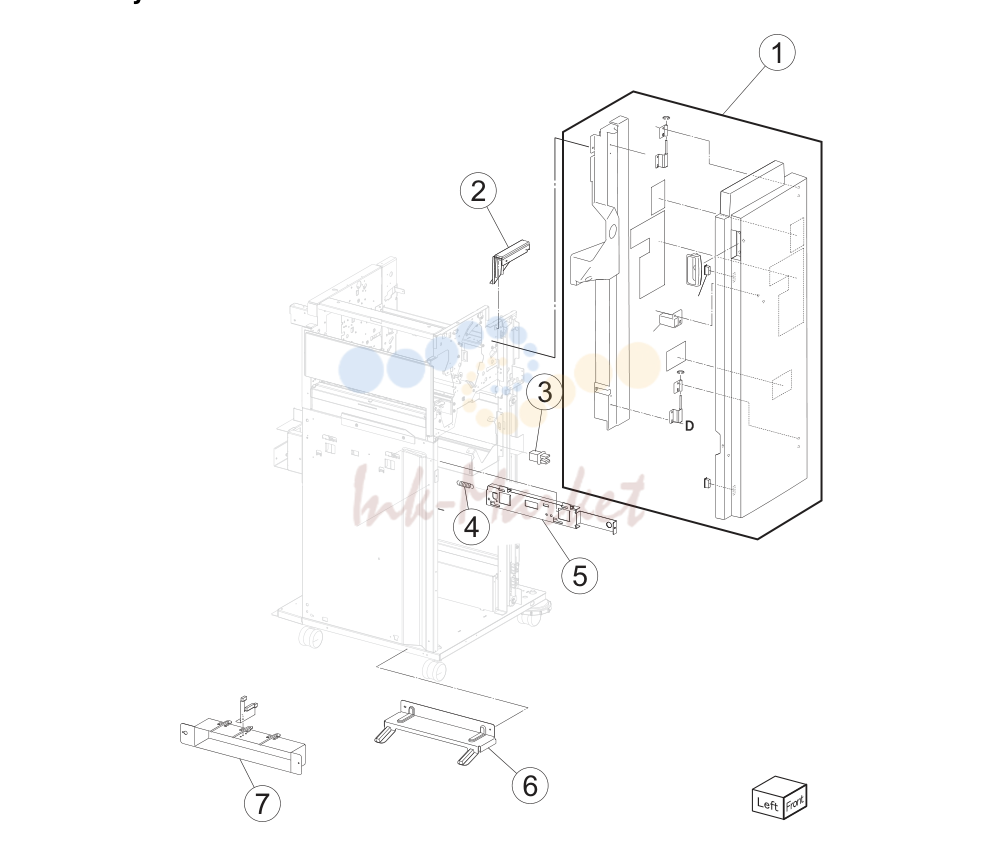 Finisher—covers and front door