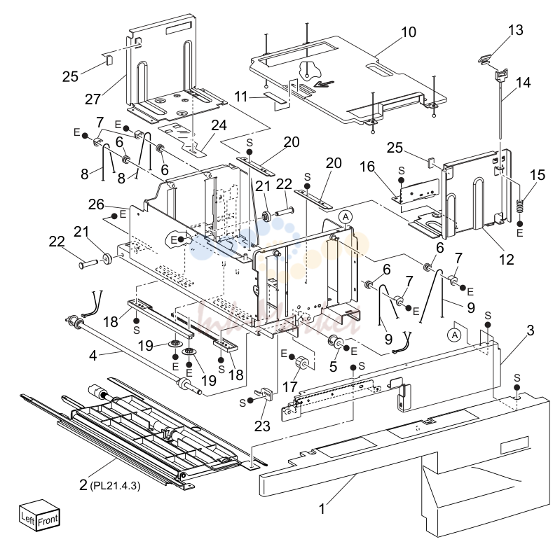PL21.4 PL 21.3 Tray 4