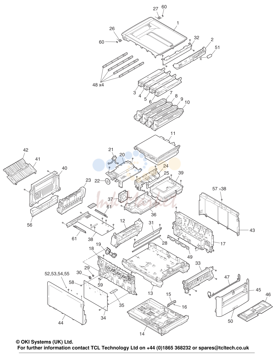 1. Parts Layout