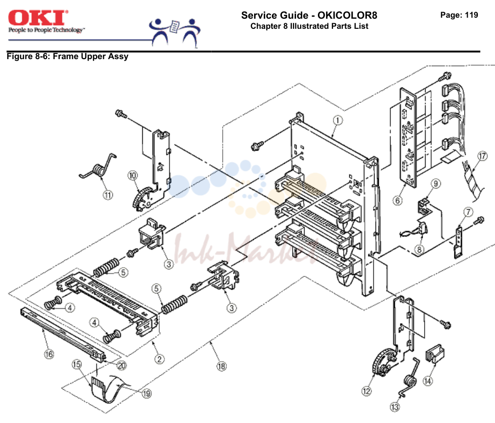 11. Service Guide - OKICOLOR8 Page: 119