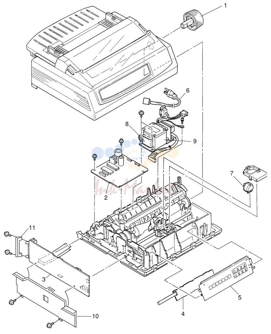 5. Figure 11-2 Printer General Assy