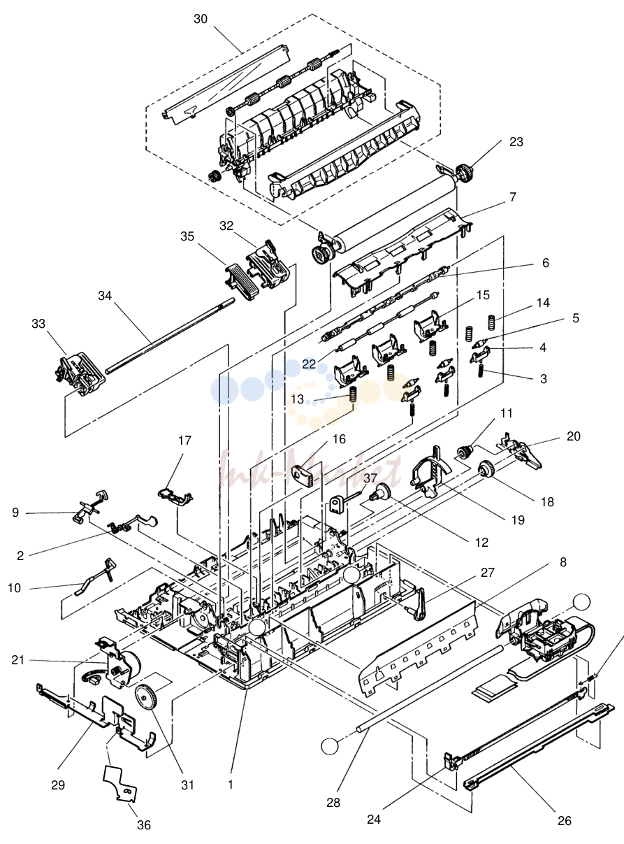 6. Figure 11-3 Printer Unit